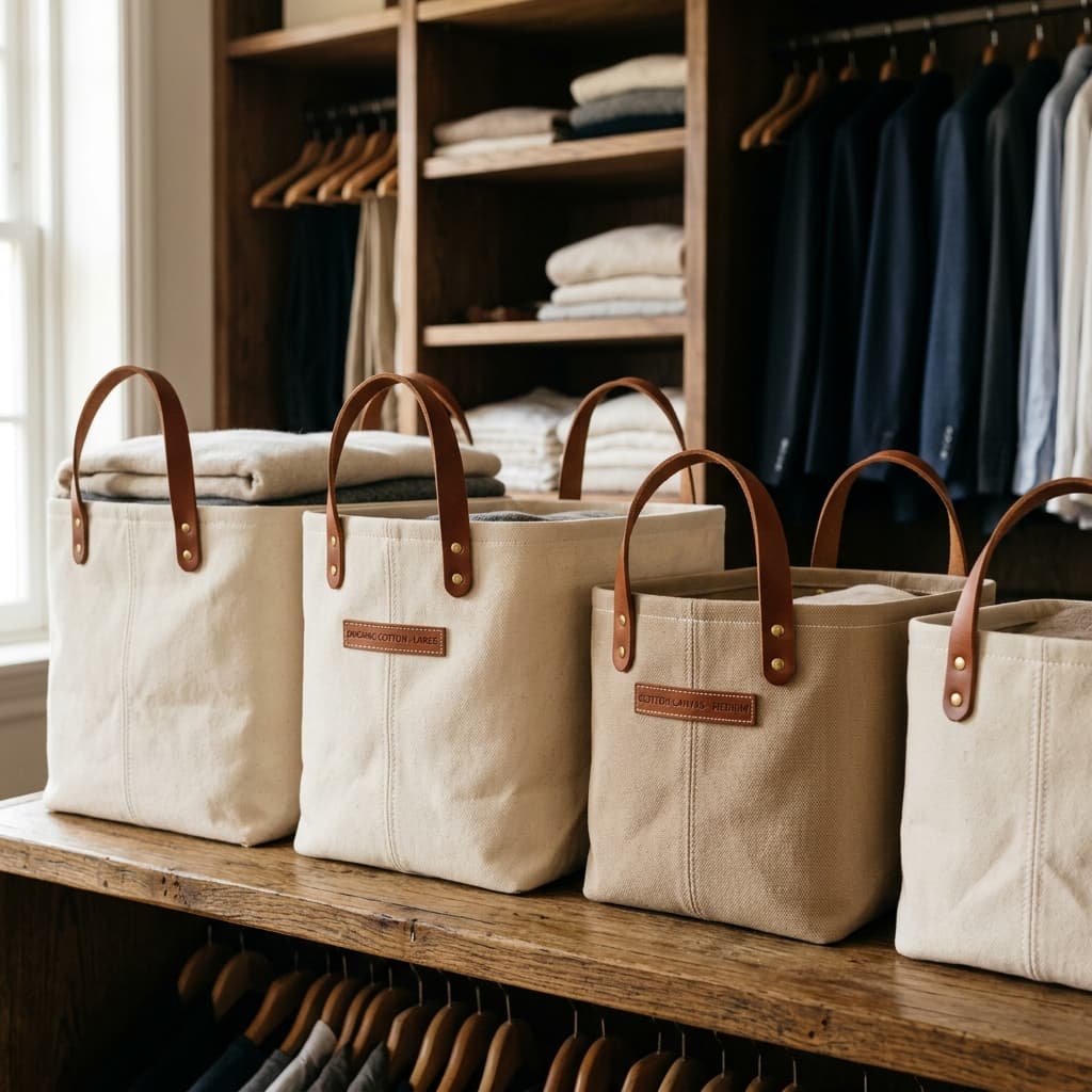 Cotton Organizer Bags Manufacturer & Supplier